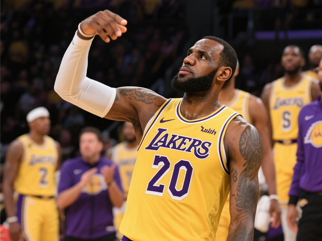 詹姆斯末节爆发率队取胜 湖人主场力克火箭 这场比赛不仅是一场普通的比赛,对于詹姆斯