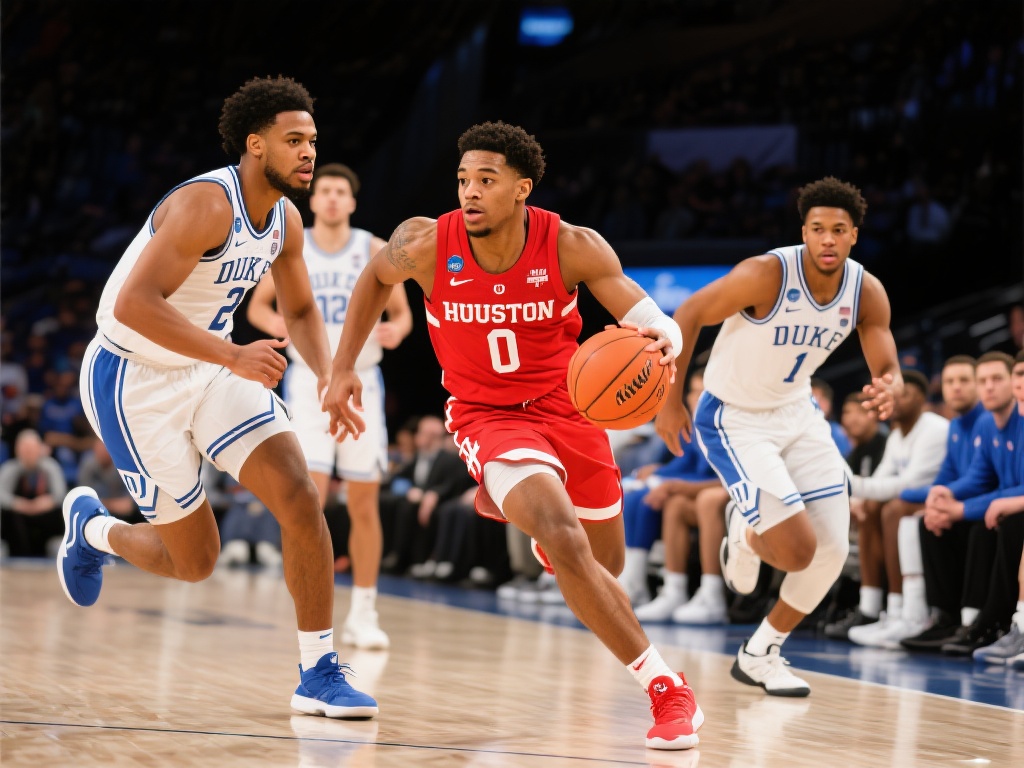 虽然休斯顿大学在以往比赛中也展现出顽强拼